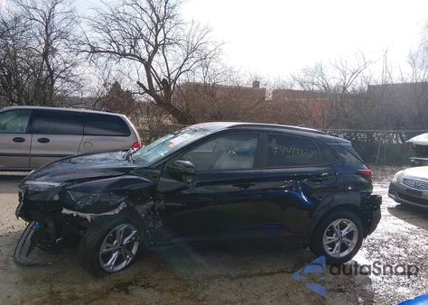 2022 Hyundai Kona Sel z USA, uszkodzony, nr VIN KM8K6CAB4NU841033